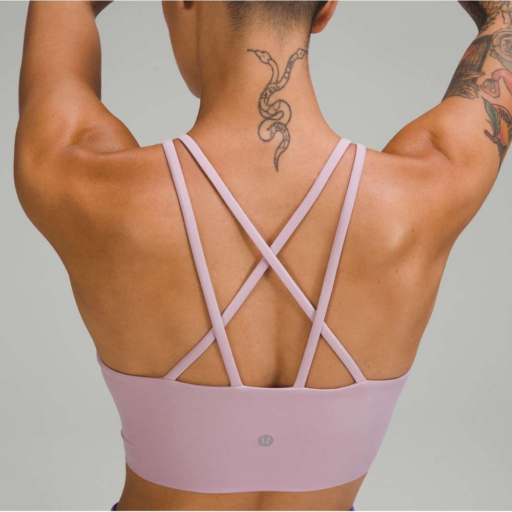 NWT Lululemon Like a Cloud High-Neck Longline Bra *Light Support, B/C Cup